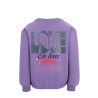 LOOXS Little scuba Sweater Verbena Purple