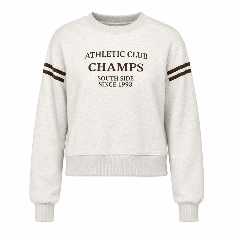 Geisha Sweat Champs beige melange/brown