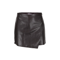Geisha Skort pu brown dark brown
