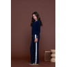 Geisha Trackpants buttons  navy