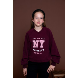 Geisha Sweat balloon NY burgundy/pink