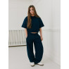 Sofie Schnoor EloiseSY Short sleeve Sweatshirt Navy Blue