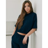 Sofie Schnoor EloiseSY Short sleeve Sweatshirt Navy Blue
