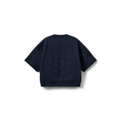 Sofie Schnoor EloiseSY Short sleeve Sweatshirt Navy Blue