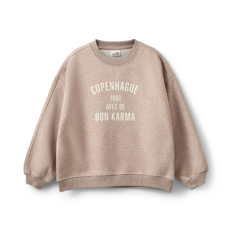 Sofie Schnoor ElinSY Sweatshirt Brown melange
