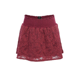 LOOXS 10sixteen lace Skort Ruby Red