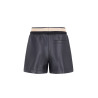 Like Flo Faylinn Flo girls faux leather short with fancy jacquard rib WB Antra