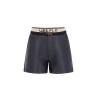 Like Flo Faylinn Flo girls faux leather short with fancy jacquard rib WB Antra