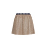 Like Flo Holly Flo girls metallic skirt Soft gold