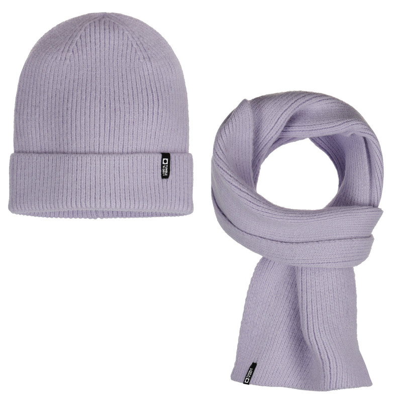 Tumble 'N Dry Beanie & Scarf violet tulip