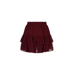 NoBell' Naia Mesh Skirt Dark Bordeaux