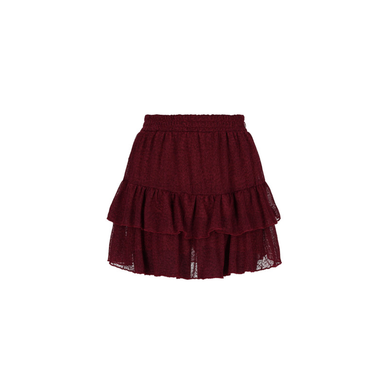 NoBell' Naia Mesh Skirt Dark Bordeaux