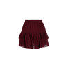 NoBell' Naia Mesh Skirt Dark Bordeaux
