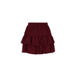 NoBell' Naia Mesh Skirt Dark Bordeaux