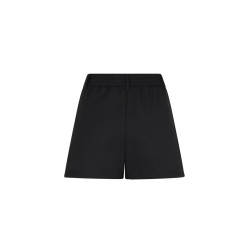 NoBell' Suki Twill Short with pleats Jet Black