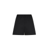 NoBell' Suki Twill Short with pleats Jet Black