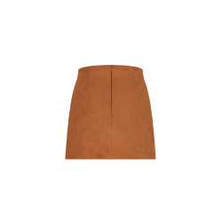 NoBell' Noï Suedine Skirt Cinnamon