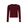 NoBell' Kuan RibJersey Tshirt Dark Bordeaux