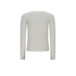 NoBell' Kaya Mesh Top Pearled Ivory