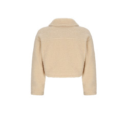 NoBell' Katys Teddy Jack with zipper Pearled Ivory
