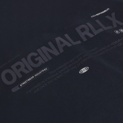 Rellix Loose Fit Sweat Badge Brushed Navy