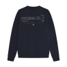 Rellix Loose Fit Sweat Badge Brushed Navy