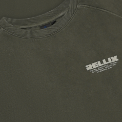 Rellix Loose Fit Sweat Rellix Brush Army Wood