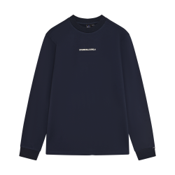 Rellix T-Shirt LS Studio Backprint  Navy