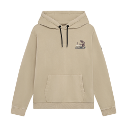 Rellix Hoodie Backprint Washed Brush Sand Sunset