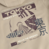 Rellix Hoodie Backprint Washed Brush Sand Sunset