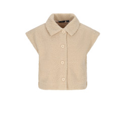 NoBell' Kaban Teddy Vest Pearled Ivory