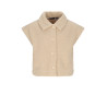 NoBell' Kaban Teddy Vest Pearled Ivory
