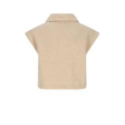 NoBell' Kaban Teddy Vest Pearled Ivory
