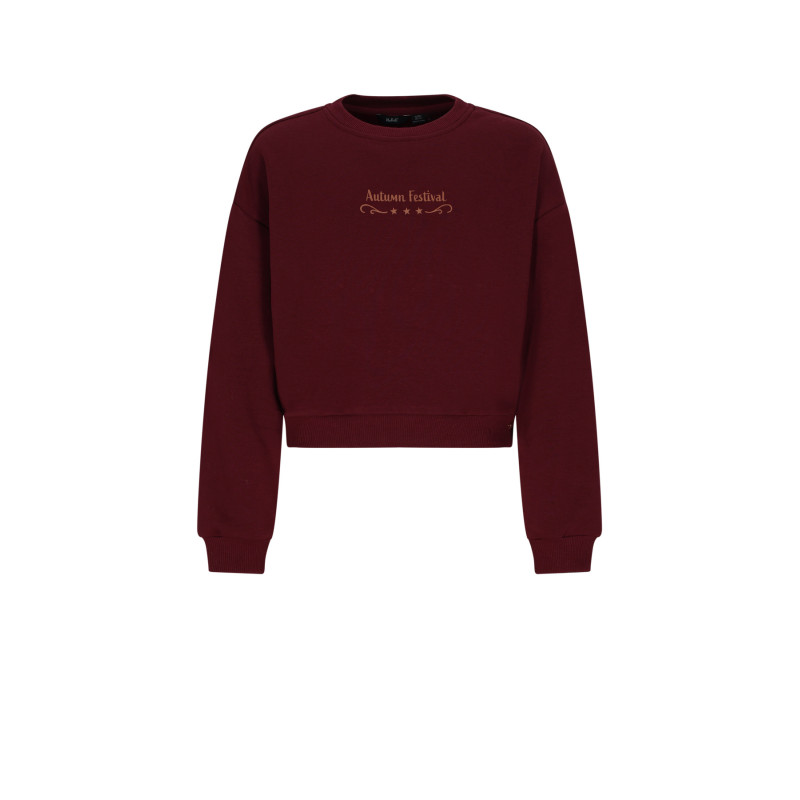 NoBell' Kim Super Soft Sweater Autumn Festival Dark Bordeaux