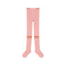 NoNo Razer Solid Rib Tight with stripe detail Rosa