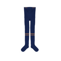 NoNo Razer Solid Rib Tight with stripe detail Intense Blue
