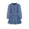 NoNo Miggy Japanse Flower AOP Dress Intense Blue