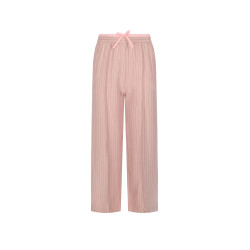 NoNo Sarah Pinstripe Pants with contrast waistband Rosa