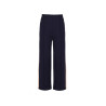 NoNo Sayla Wide Leg Interlock Pants Navy Blazer