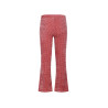 NoNo Sady AOP Flared Velvet Jersey Pants Sunset Pink