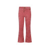 NoNo Sady AOP Flared Velvet Jersey Pants Sunset Pink