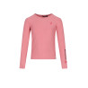 NoNo Kess Essential Rib Jersey Top Sunset Pink