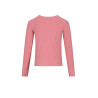 NoNo Kess Essential Rib Jersey Top Sunset Pink