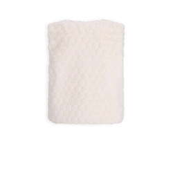 NoNo Kath Fur Gilet Pearled Ivory