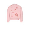 NoNo Konono soft furry sweater with embro Rosa