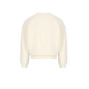 NoNo Konono soft furry sweater with embro Pearled Ivory