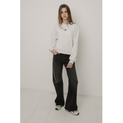 Frankie&Liberty Wonder Sweatshirt Cream Melange
