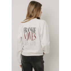 Frankie&Liberty Wonder Sweatshirt Cream Melange