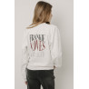 Frankie&Liberty Wonder Sweatshirt Cream Melange