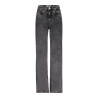 Frankie&Liberty Attitude Wide Leg Glitter Off Black Denim